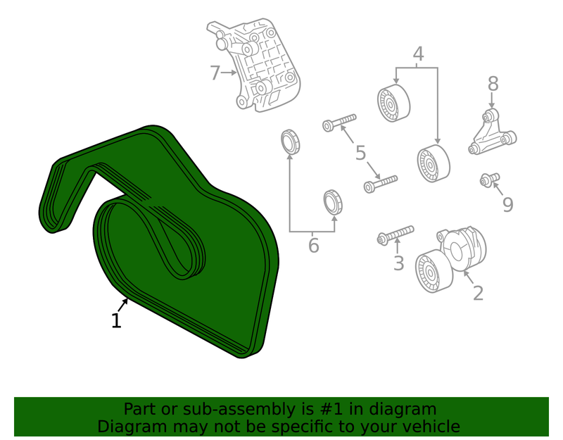Genuine Porsche parts diagram