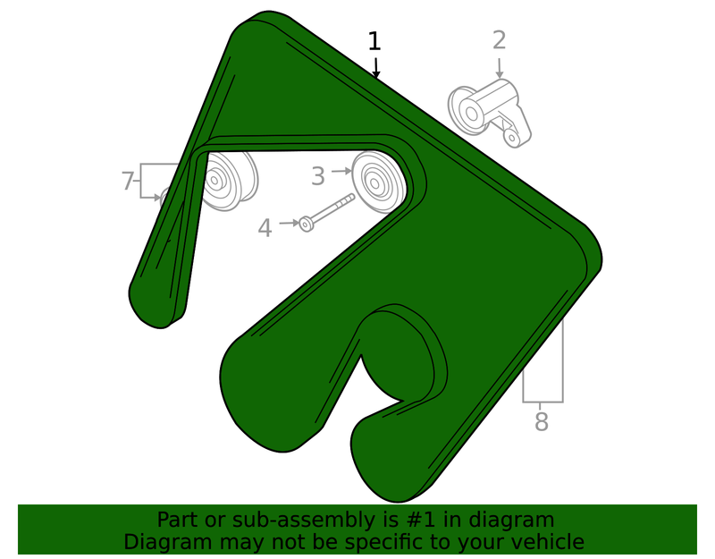 Genuine Porsche parts diagram