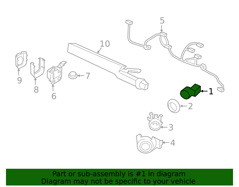 Part can be found as reference #1 in illustration