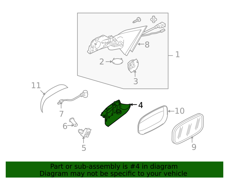 Genuine Porsche parts diagram