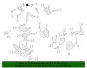 Genuine Porsche parts diagram