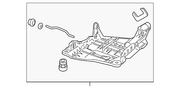 Genuine Porsche parts diagram
