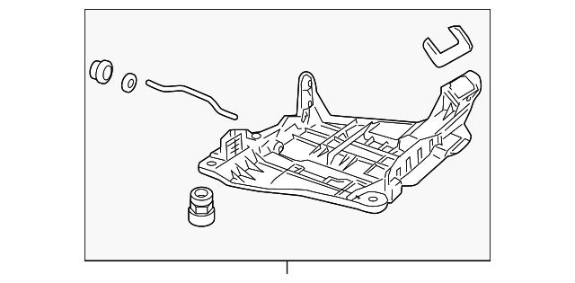 Genuine Porsche parts diagram