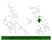 Part can be found as reference #16 in illustration