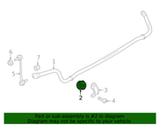 Genuine Porsche parts diagram