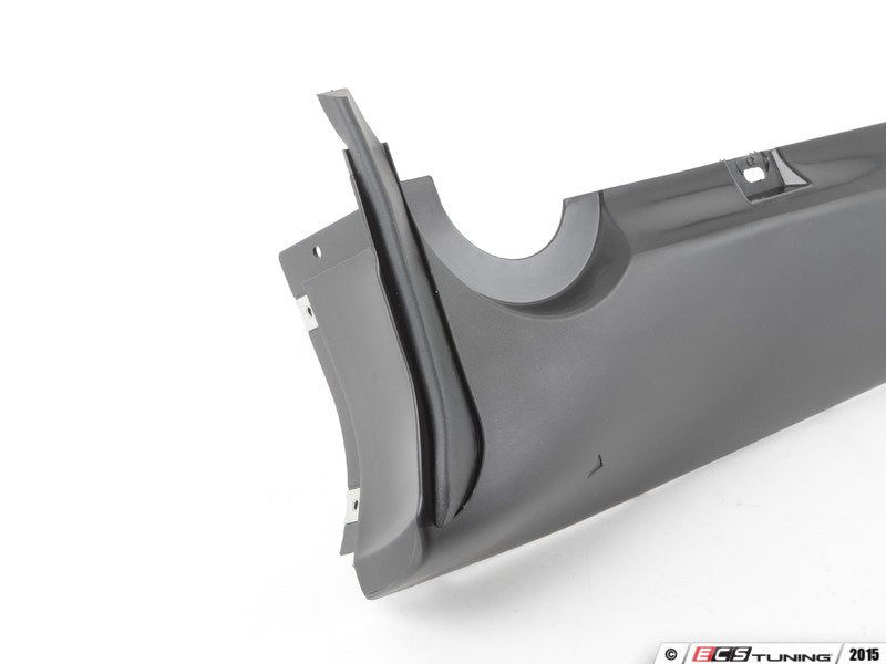 Left Side Skirt - Satin Black