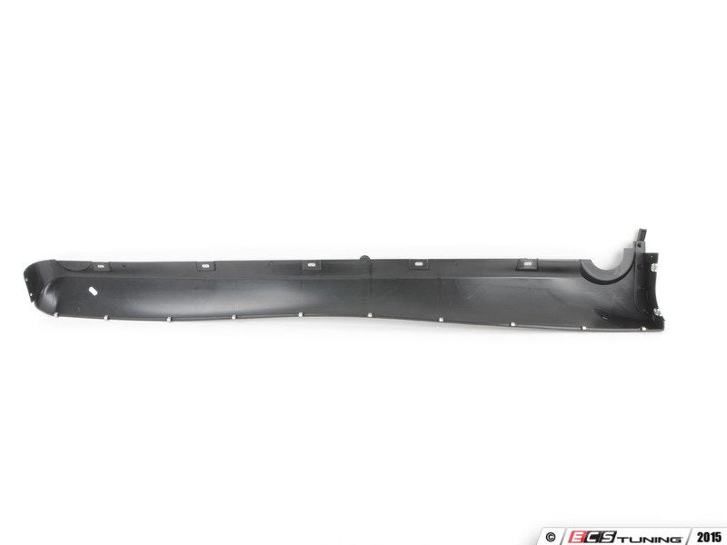 Left Side Skirt - Satin Black