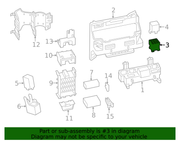 Part can be found as reference #3 in illustration