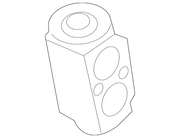 Genuine Porsche parts diagram