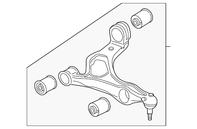 Genuine Porsche parts diagram
