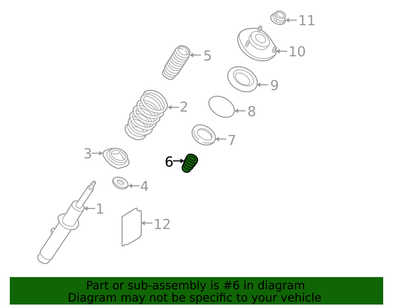 Genuine Porsche parts diagram