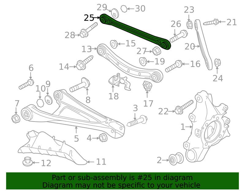 Genuine Porsche parts diagram