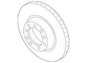 Genuine Porsche parts diagram