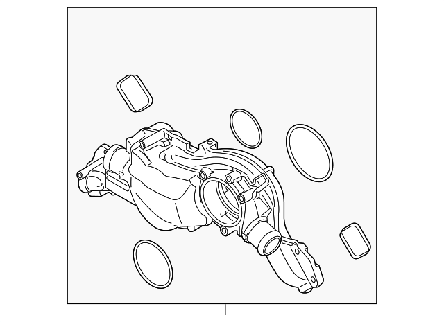 Genuine Porsche parts diagram