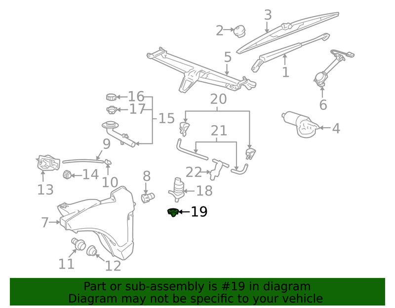 Part can be found as reference #19 in illustration