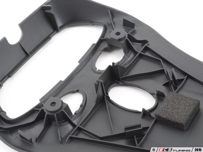 Interior Overhead Light Console - Black Lacquered