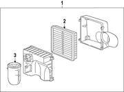 Genuine Porsche parts diagram