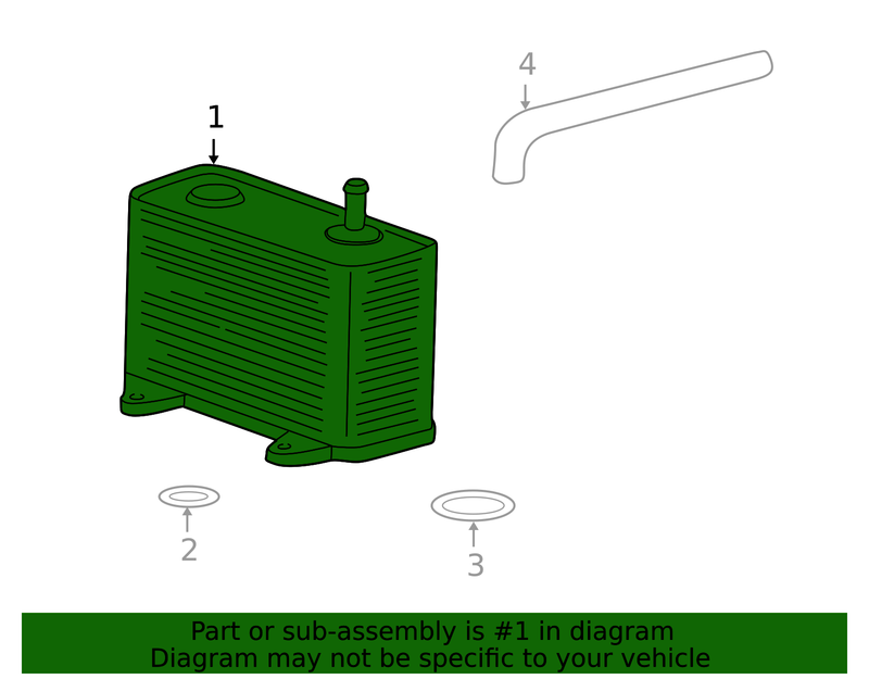 Genuine Porsche parts diagram