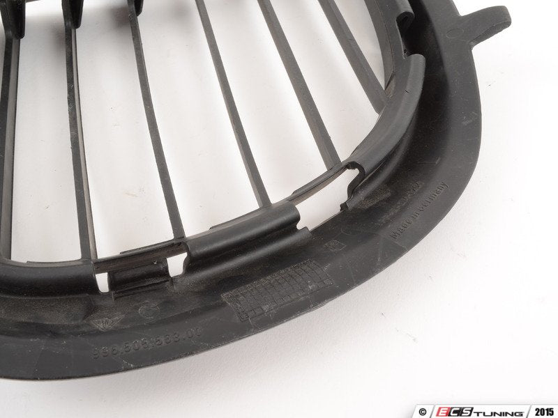 Front Bumper Inlet Grille - Satin Black