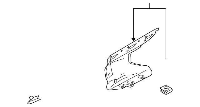 Genuine Porsche parts diagram