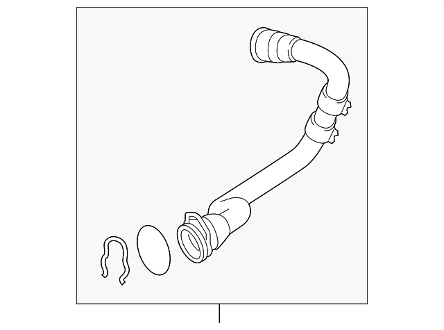 Genuine Porsche parts diagram