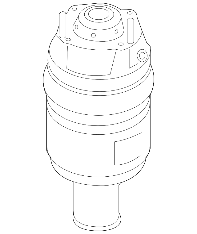 Genuine Porsche parts diagram