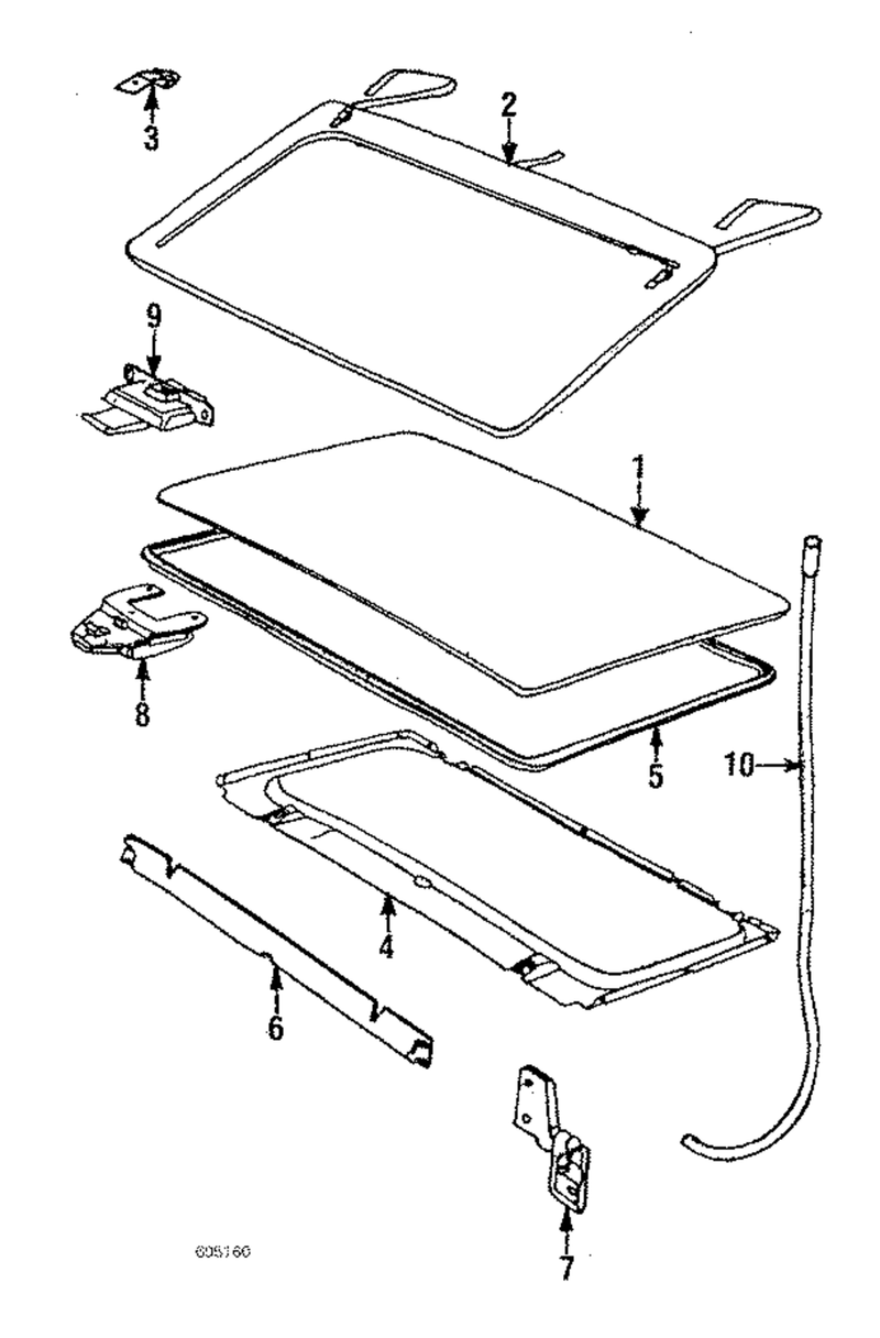 Genuine Porsche parts diagram