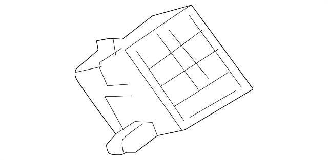 Genuine Porsche parts diagram