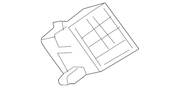 Genuine Porsche parts diagram