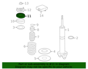 Genuine Porsche parts diagram