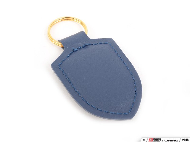 Dark Blue Crested Key Fob