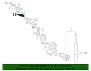 Genuine Porsche parts diagram