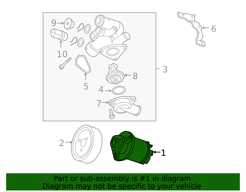 Genuine Porsche parts diagram