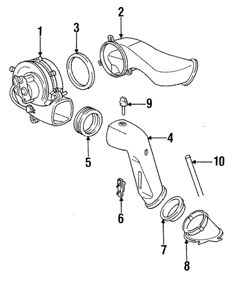 Genuine Porsche parts diagram