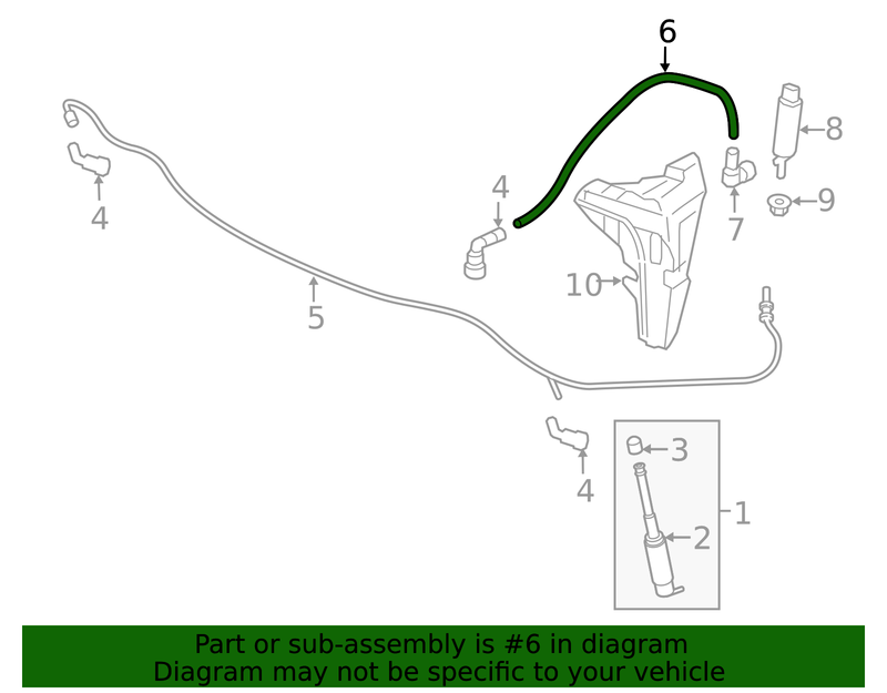 Part can be found as reference #6 in illustration