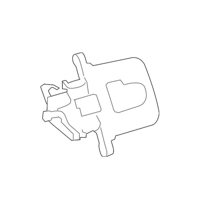 VW Disc Brake Caliper – Rear Passenger Side 7B0615424D