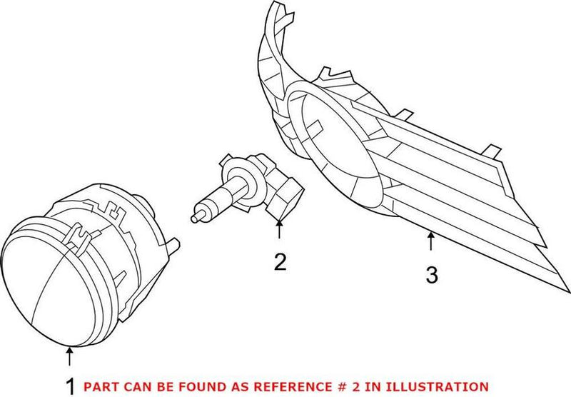 VW Light Bulb (24W) 7B0943101A