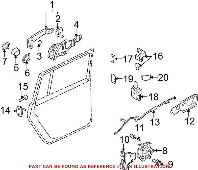 Genuine VW/Audi VW A/C Line O-Ring (14.3×2.4) 7H0820898