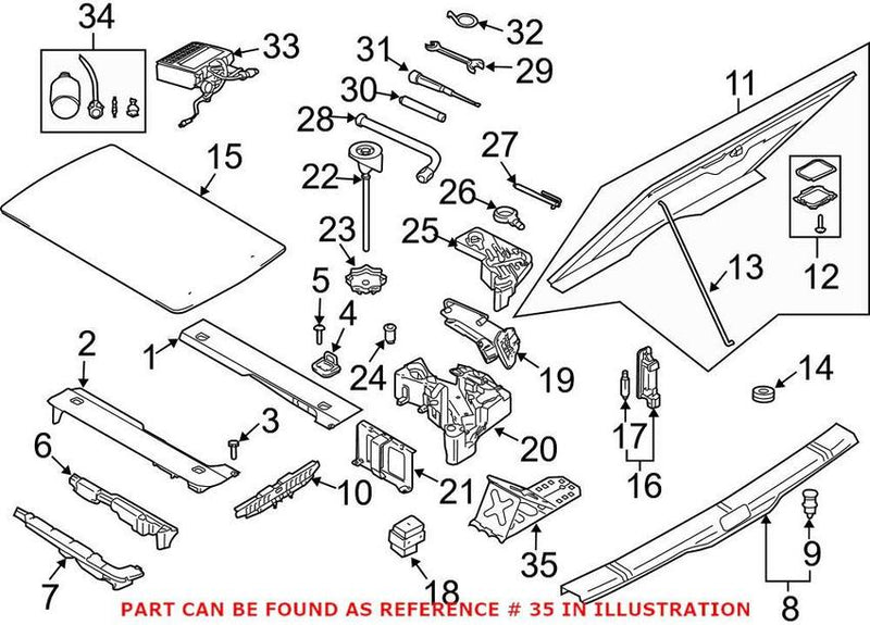 Genuine VW/Audi Suspension Control Arm Stop 7L0860321A – Genuine VW/Genuine VW/Audi