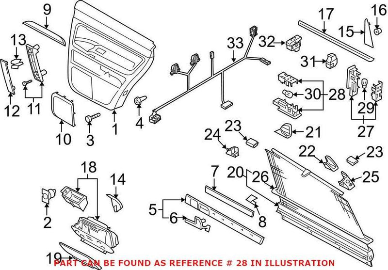 VW Courtesy Light 7L0947415