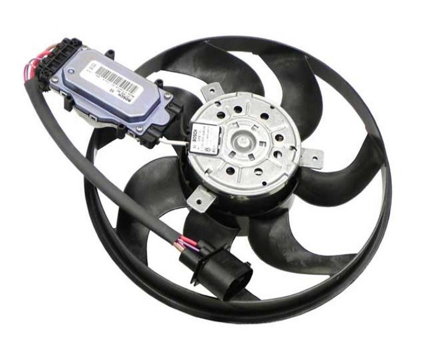 Genuine VW/Audi VW Auxiliary Cooling Fan Assembly – Driver Side 7L0959455F