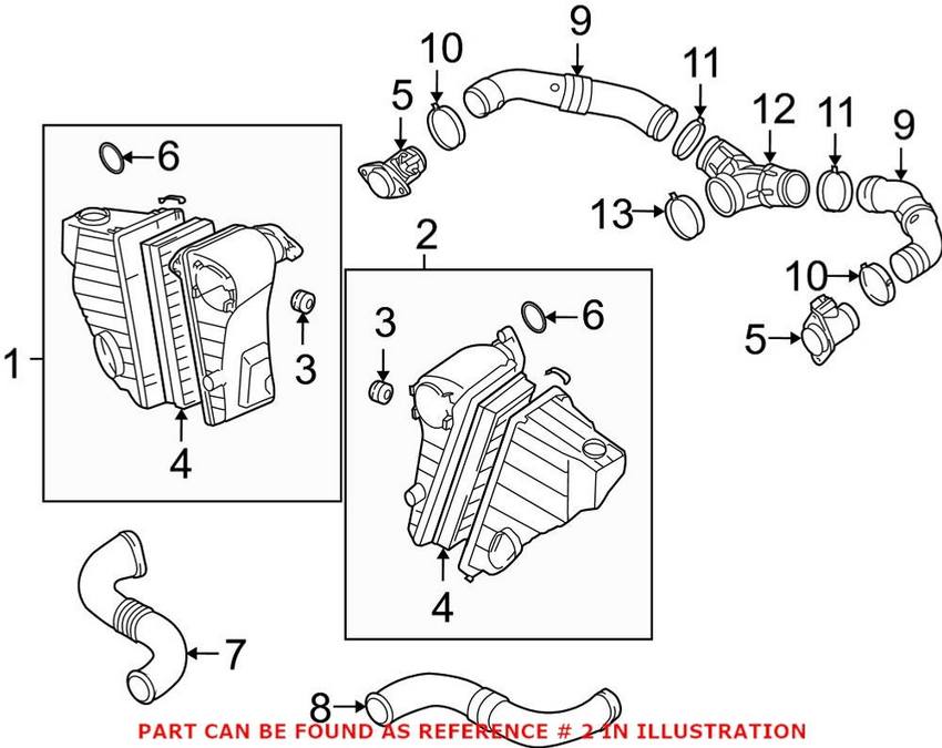 Air Filter and Housing Assembly – Driver Side