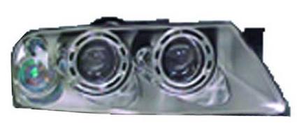 VW Headlight Assembly – Driver Side (Halogen) 7L6941017BK