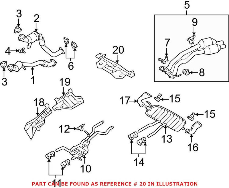 Exhaust Manifold Heat Shield