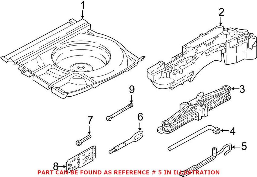 Vehicle Lifting Jack Handle