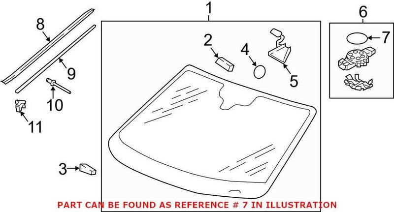 VW Multi Purpose Adhesive 7N0955609