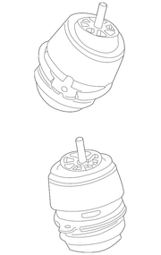Genuine Porsche parts diagram