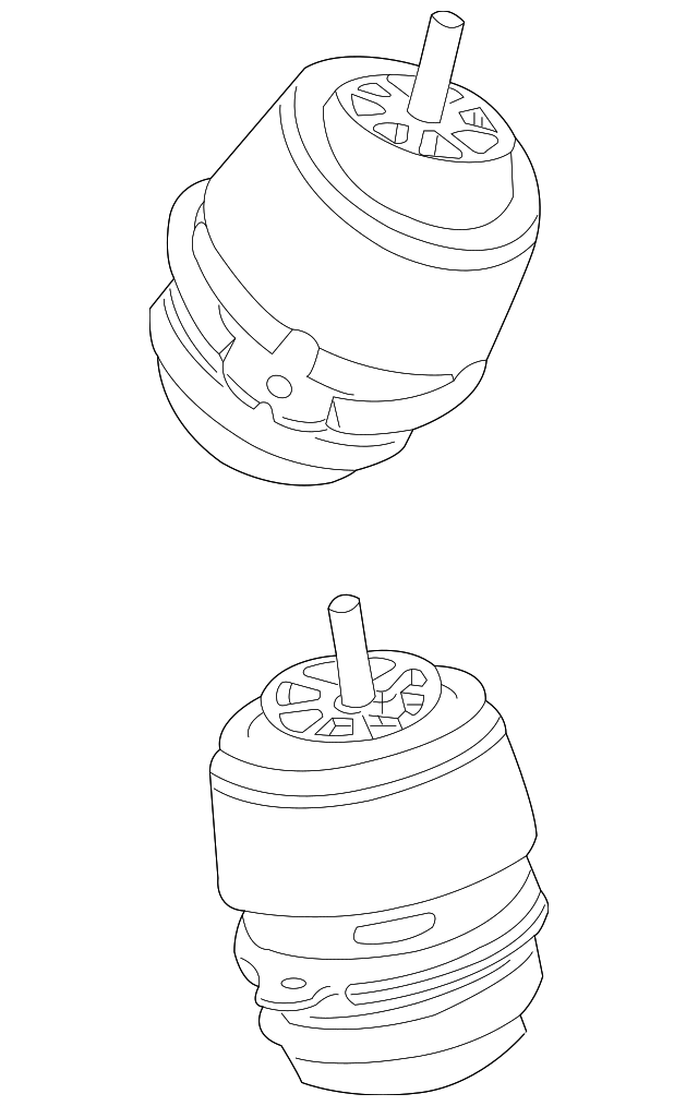 Genuine Porsche parts diagram