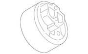 Genuine Porsche parts diagram