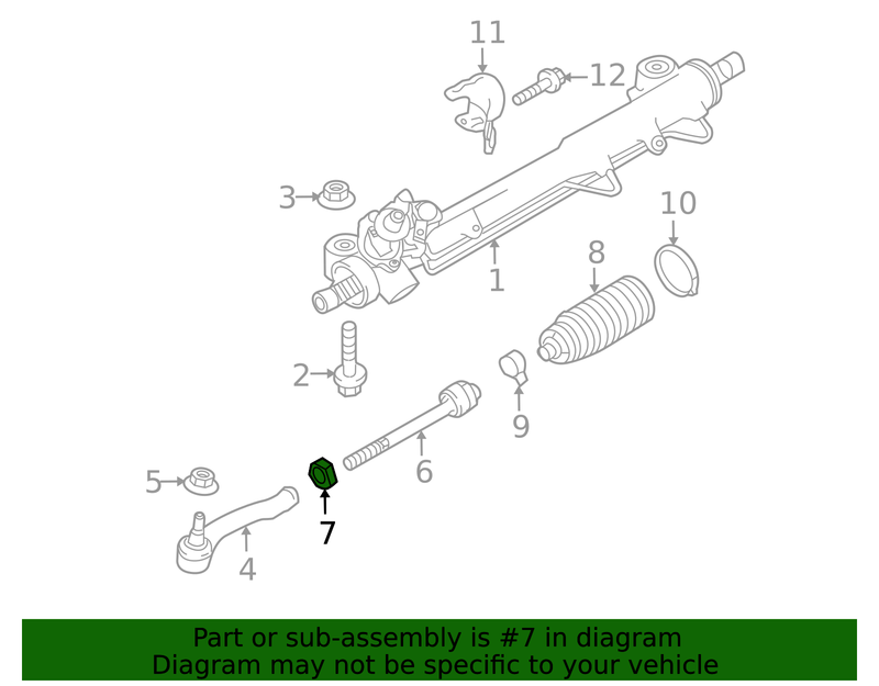 Genuine Porsche parts diagram